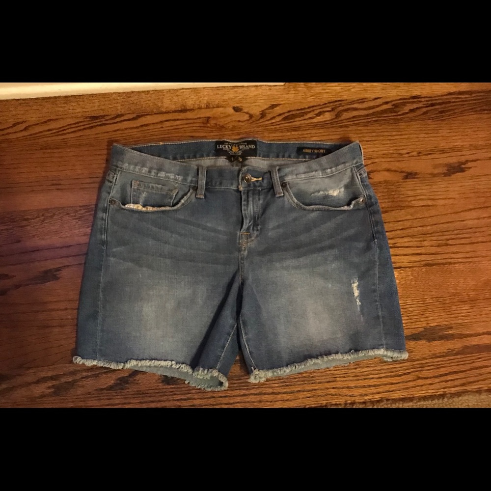 Lucky Brand Abbey Short denim cutoffs